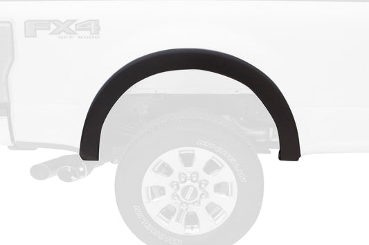 Bushwacker OE Style Factory Front & Rear Fender Flares | 4-Piece Set, Black, Smooth Finish | 21917-02 | Fits 2009-2014 Ford F-150 (Excludes Raptor)