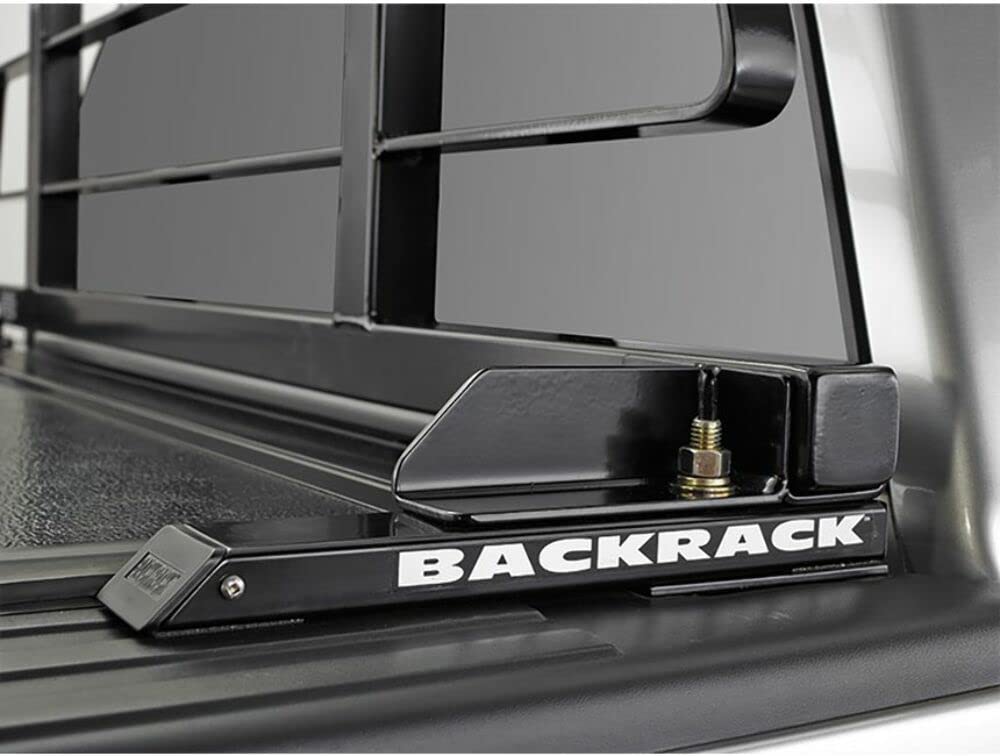 RealTruck BACKRACK Hardware Kit for use w/Low-Profile Tonneau, Black, No Drill | 40167 | Fits 2019-2024 RAM 1500