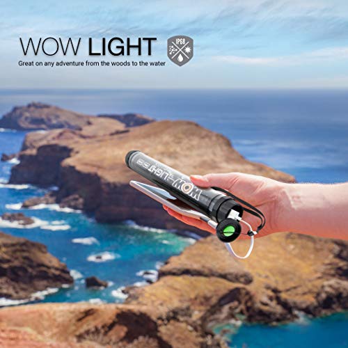 WOW World of Watersports WOW Light Medium 5 Mode Rechargeable High Lumen Multi-Function Flashlight Lantern with Power Bank Phone Charger - 19-5190