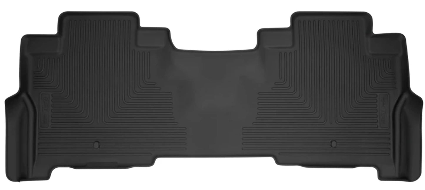 Husky Liners X-act Contour Floor Mats | Fits 2018 - 2024 Ford Expedition | 2nd Row, 1-pc Black - 54661