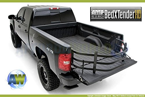 RealTruck AMP Research BedXTender HD Sport | 74802-01A | Fits 2016 - 2022 Toyota Tacoma; 2004 - 2012 Chevrolet Colorado & GMC Canyon; 2011 Dakota & Other Various 1981 - 2022 Vehicles (See Description)