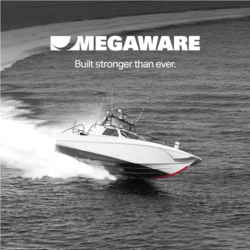 MEGAWARE KEELGUARD SkegGuard 27041 with Drain Hole - Protects Against Ramp Dragging - Fits Yamaha VMAX SHO 200-225-250hp 4 Stroke 20" Shaft 2013-Present, 200-225-250-300hp 2 Stroke VMAX HPDI 2005-2010