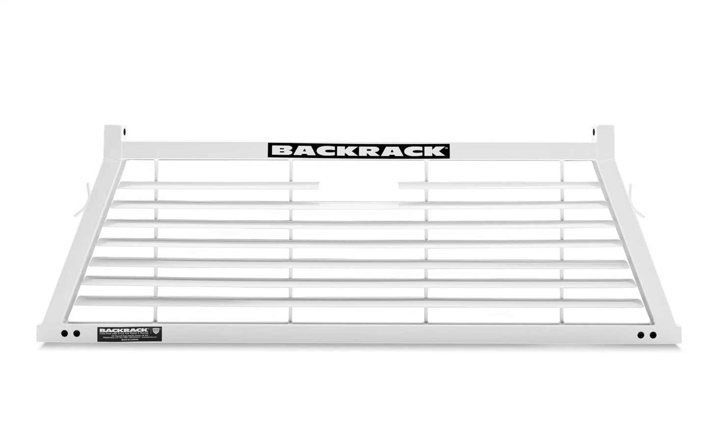 RealTruck BACKRACK Safety Rack Frame Only, White | 12900W | Fits 2019-2024 Chevrolet/GMC Silverado/Sierra 1500; 2008-2019 & 2022-2024 Toyota Tundra; 2009-2024 Ford F-150 & Others