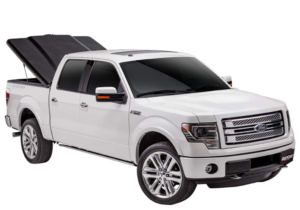 UnderCover Elite One-Piece Truck Bed Tonneau Cover | UC2168 | Fits 2015 - 2020 Ford F-150 6' 7" Bed (78.9")