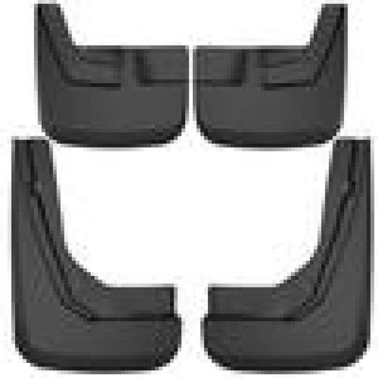 Husky Liners — Front & Rear Mud Guards | Fits 2021 - 2024 Chevrolet Suburban, Tahoe, GMC Yukon, Yukon XL (Without Power Deploying Running Boards) - Black, 4 Pc | 58246