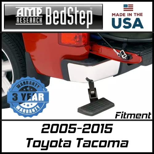 RealTruck AMP Research BedStep | 75307-01A | Fits 2005 - 2015 Toyota Tacoma