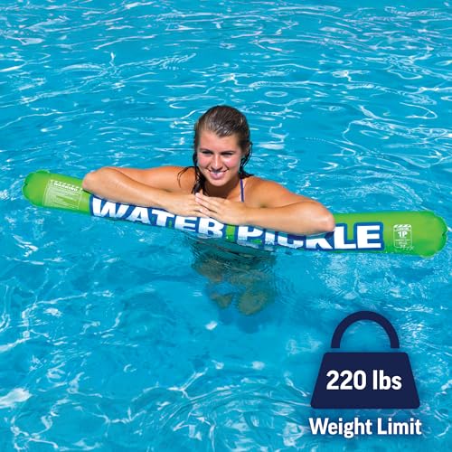 WOW Sports - Water Pickle Inflatable Pool Noodle - Perfect For Pools, Swimming, & Floating - Floatation Device for Adults & Children - Pool Accessory