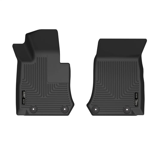 Husky Liners X-act Contour Floor Mats | Fits 2017 - 2022 Mercedes-Benz GLC300 | Front Row, 2-pc Black - 51401