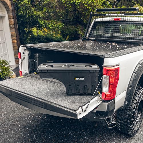 UnderCover SwingCase Truck Bed Storage Box | SC101D | Fits 1999 - 2007 Chevy/GMC Silverado/Sierra 1500-3500 Drivers Side, Black