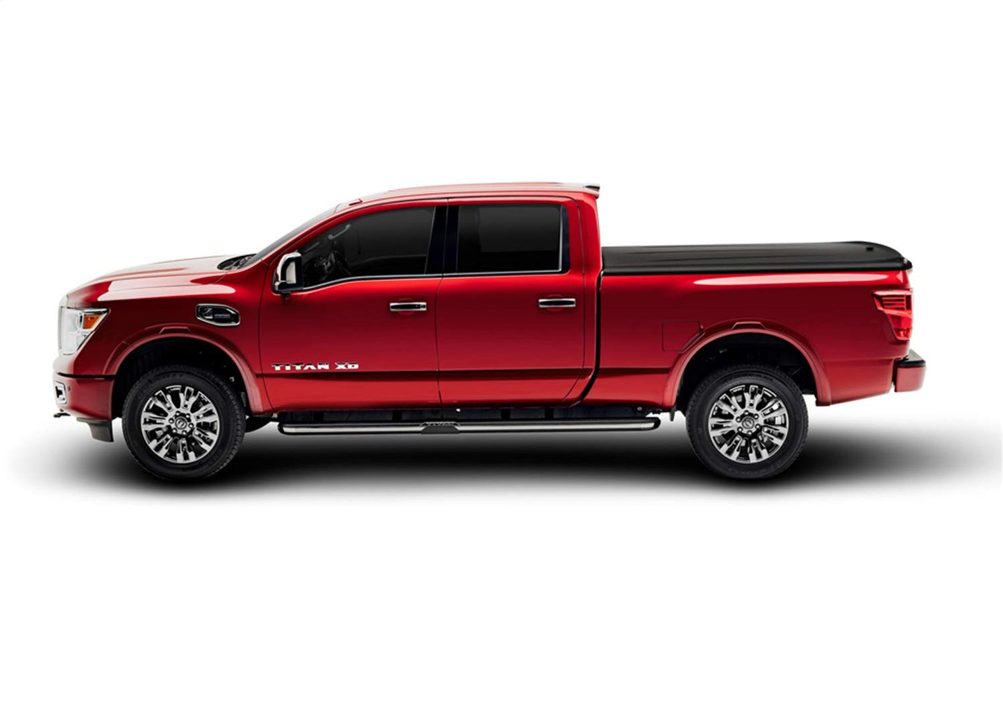 UnderCover SE One-Piece Truck Bed Tonneau Cover | UC5086 | Fits 2016 - 2022 Nissan Titan 6' 7" Bed (78.7")