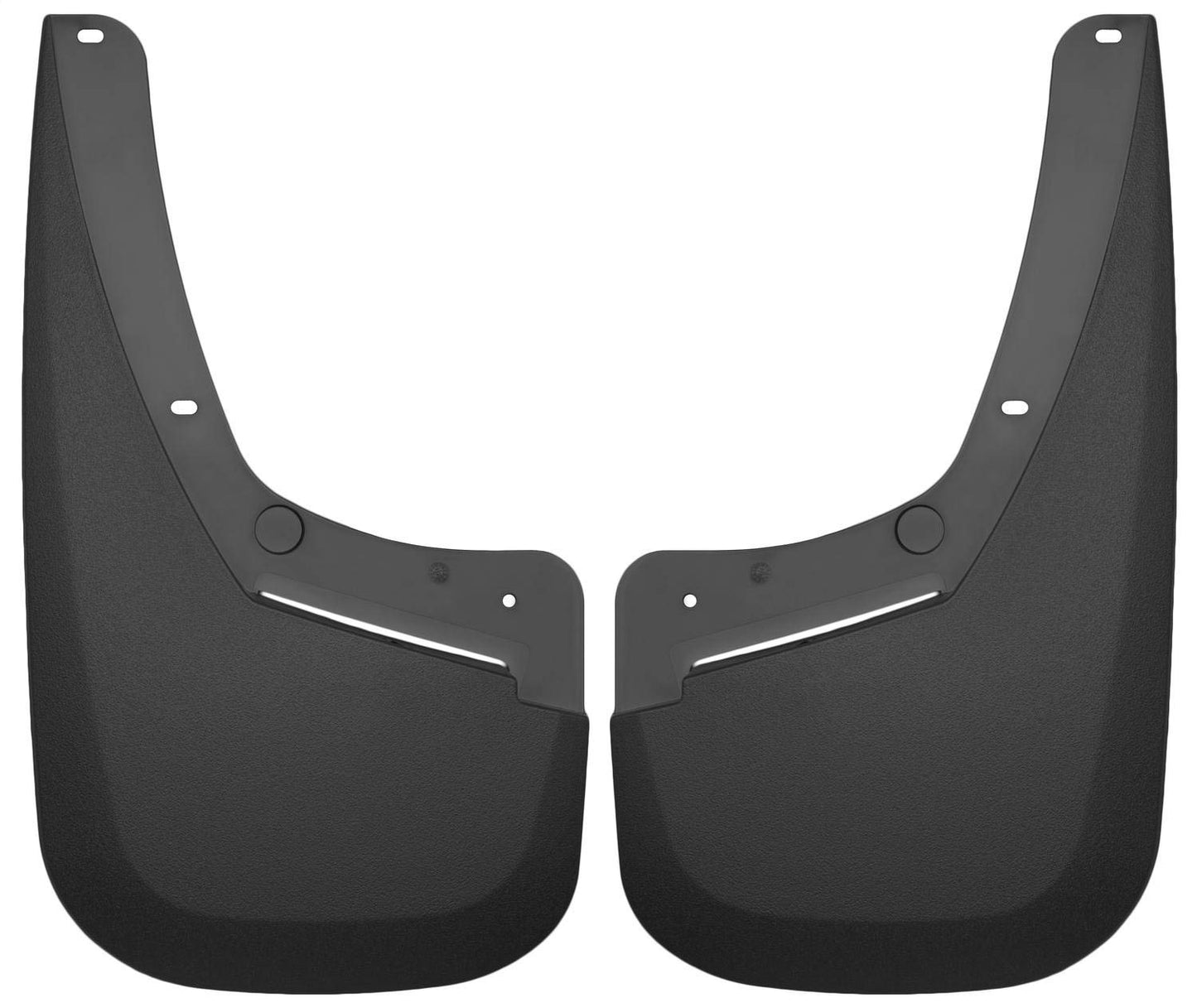 Husky Liners - Front Mud Guards | 2007 - 2013 Chevrolet Silverado 1500, 2007 - 2014 Chevrolet Silverado 2500/3500, Front Set - Black, 2 Pc | 56791