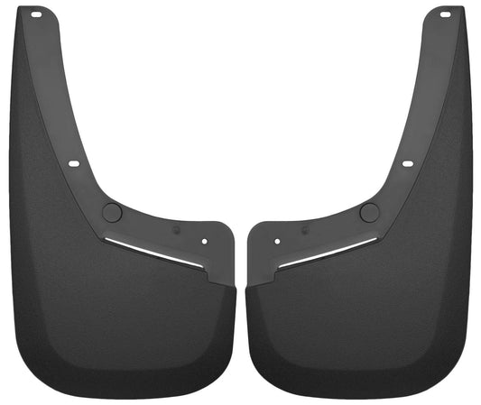 Husky Liners - Front Mud Guards | 2007 - 2013 Chevrolet Silverado 1500, 2007 - 2014 Chevrolet Silverado 2500/3500, Front Set - Black, 2 Pc | 56791