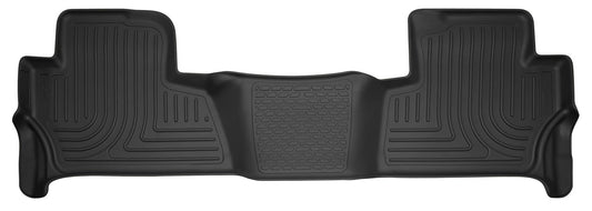 Husky Liners X-act Contour Floor Mats | Fits 2015 - 2020 Chevrolet Tahoe & GMC Yukon | 2nd Row, 1-pc Black - 53251