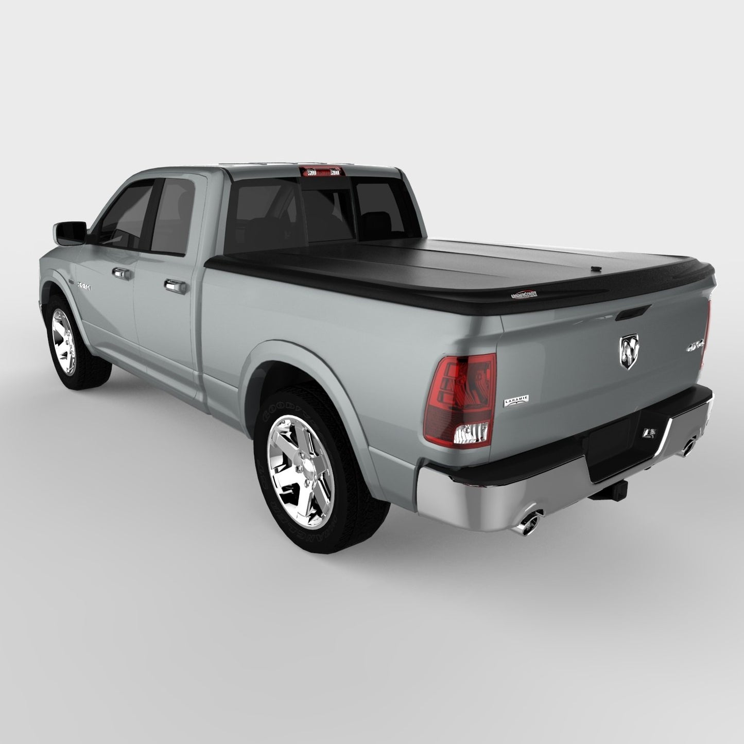 UnderCover SE One-Piece Truck Bed Tonneau Cover | UC3076 | Fits 2009 - 2018, 2019 - 2020 Classic Dodge Ram 1500, 2010-20 2500/3500, Std/Quad/Crew/Mega 6' 4" Bed (76.3")