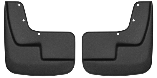 Husky Liners - Front Mud Guards | 2015 - 19 Ford Edge - will not fit Sport Models Custom Front Mud Guards Black, Front Set - Black, 2 Pc | 58391