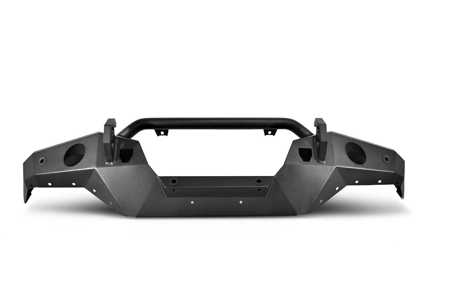 Havoc Offroad Steel Bender Bumper, Front | Steel, Textured Satin Black | HFB-02-001 | Fits 2021-2024 Ford Bronco (will not fit Sport Model)