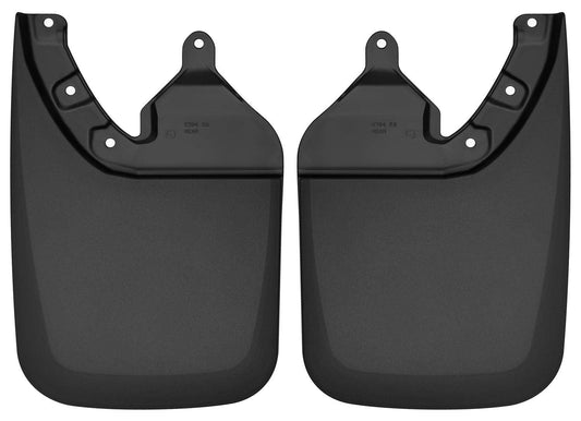 Husky Liners - Rear Mud Guards | 2016 - 2023 Toyota Tacoma w/ OE Fender Flares - Black, 2 Pc. | 57941