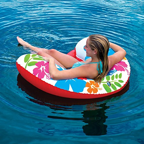 WOW Sports - U-Float Pool Lounge - Water Float For Relaxing At Lake - Perfect For River Tubing