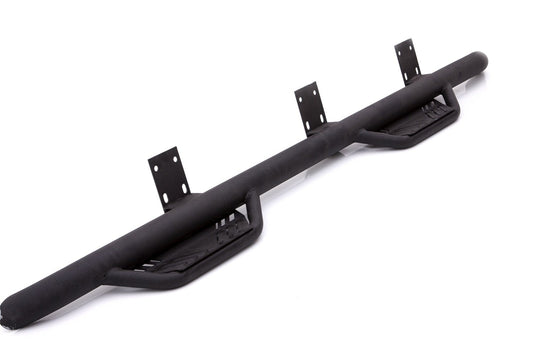 RealTruck Lund 34641186 Black Steel Terrain HX Step Nerf Bars for 2015-2018 Chevrolet Silverado/GMC Sierra 2500HD/3500HD Crew Cab