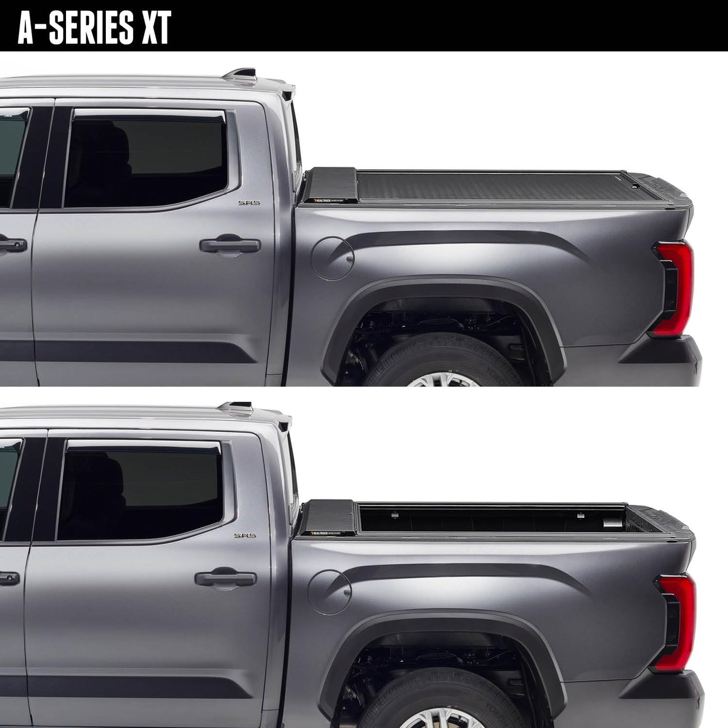 RealTruck Roll-N-Lock A-Series XT Retractable Truck Bed Tonneau Cover | 401A-XT | Fits 2019-2024 Dodge Ram 1500/2500/3500, Does Not Fit w/Multi-Function (Split) Tailgate 5' 7" Bed (67.4")