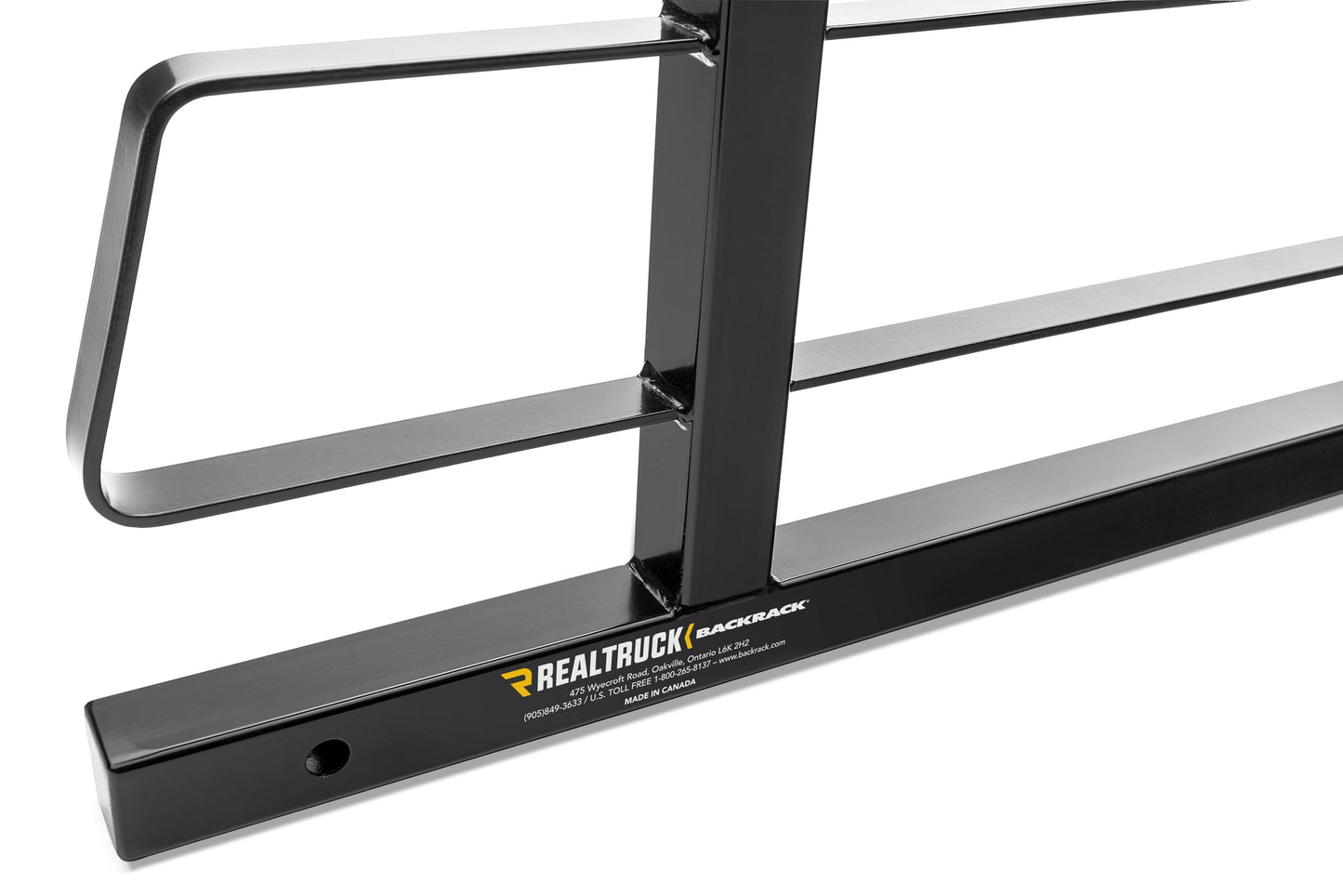 RealTruck BACKRACK Original Rack Frame Only | Black, No Drill | 15004 | Fits 2004-2024 Ford F-150; 2007-2018 Chevrolet/GMC Silverado/Sierra 1500; 2008-2019 & 2022-2024 Toyota Tundra & Others