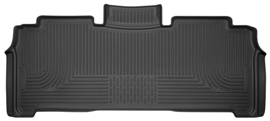 Husky Liners Weatherbeater Floor Mats | Fits 2017 - 2024 Chrysler Pacifica; 2020 - 2024 Chrysler Voyager | 2nd Row, 1-pc Black - 14011