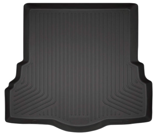 Husky Liners Weatherbeater Trunk Liner | Fits 2013 - 2020 Ford Fusion | Trunk, 1-pc Black - 43751