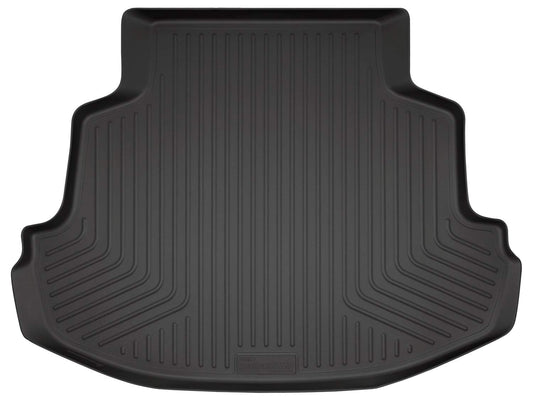 Husky Liners Weatherbeater Trunk Liner | Fits 2014 - 2019 Toyota Corolla | Trunk, 1-pc Black - 44561