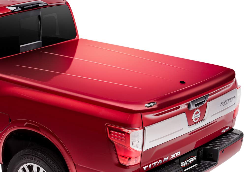 RealTruck UnderCover Lux One-Piece Truck Bed Tonneau Cover | UC2206L-D4 | Fits 2021 - 2024 Ford F-150 (D4 - Lucid Red) 5' 7" Bed (67.1")