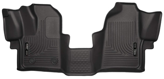 Husky Liners - Weatherbeater | Fits 2015 - 2021 Ford Transit - 150, 250, 350 - Front Liners - Black, 2 pc. | 18771