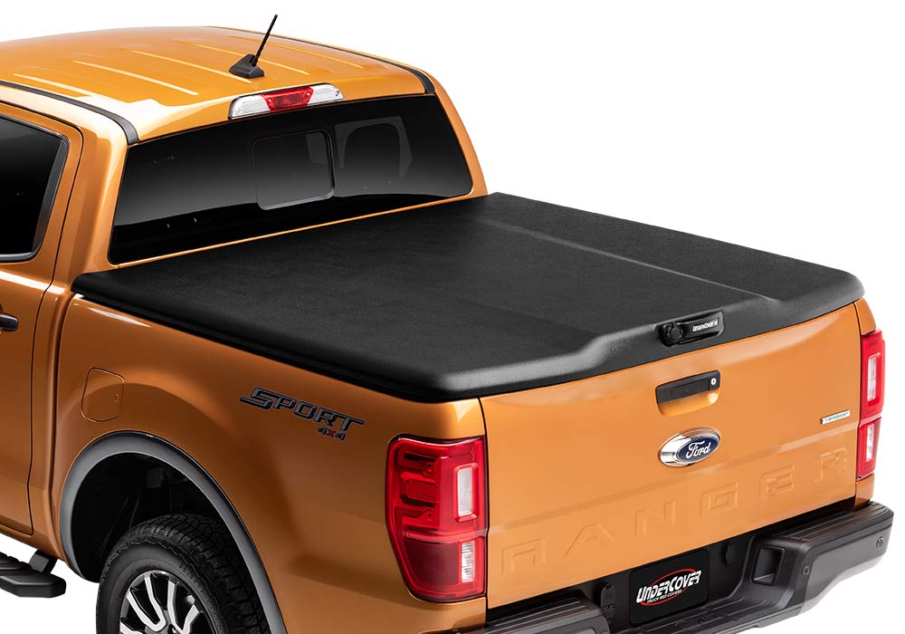 UnderCover Elite One-Piece Truck Bed Tonneau Cover | UC2208 | Fits 2021 - 2023 Ford F-150 5' 7" Bed (67.1")