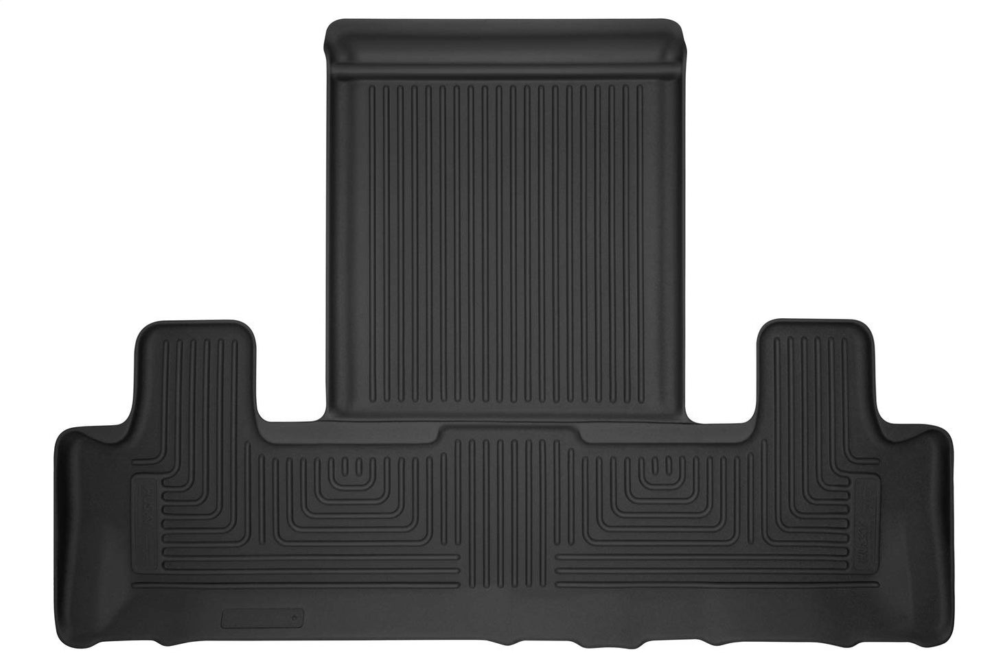 Husky Liners X-act Contour Floor Mats | Fits 2018 - 2024 Ford Expedition/Lincoln Navigator | 3rd Row, 1-pc Black - 54681