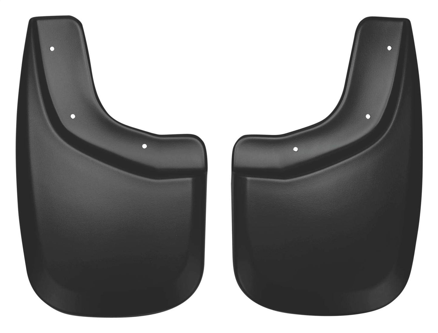 Husky Liners - Rear Mud Guards | 2004 - 2012 Chevrolet Colorado/GMC Canyon w/ Large Flares, Rear Set - Black, 2 Pc. | 57811