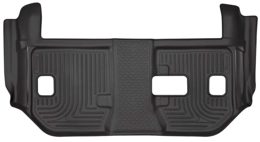 Husky Liners Weatherbeater Floor Mats | Fits 2015 - 2020 Cadillac Escalade ESV; Chevrolet Suburban; GMC Yukon XL w/2nd Row Bench Seat | 3rd Row, 1-pc Black - 19291