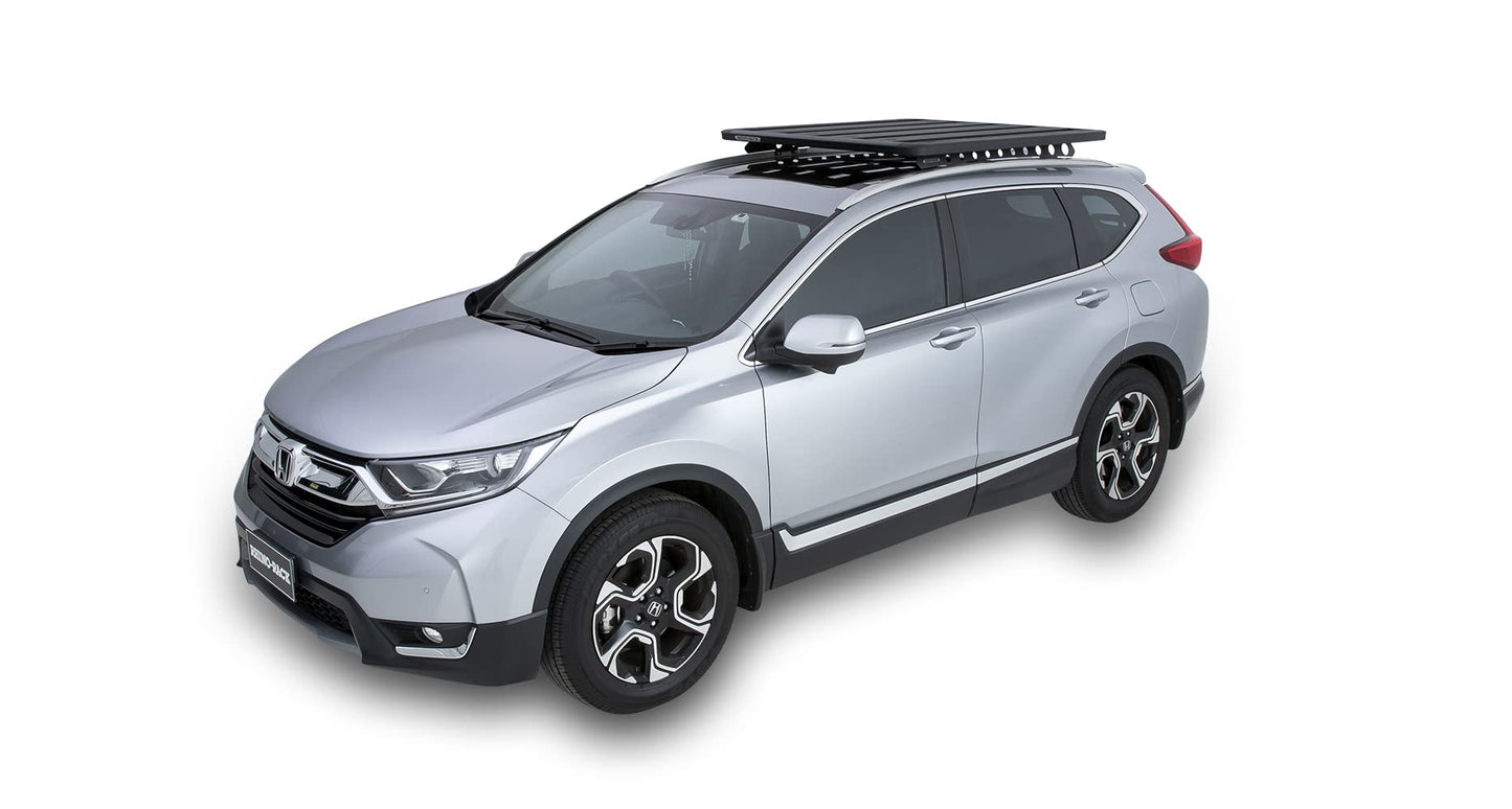 Rhino-Rack Backbone Roof Rack Mounting System Compatible with 2017 to 2022 Honda CRV, Powder Coated Stainless Steel Rails for Mounting a Pioneer Platform, Increase Roof Carrying Capacity (RHCB1)