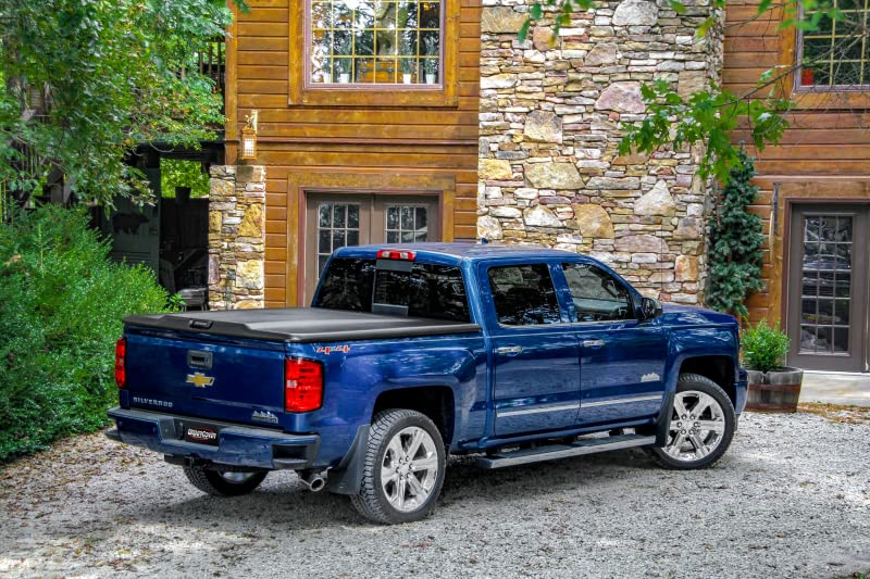 UnderCover Elite One-Piece Truck Bed Tonneau Cover | UC1228 | Fits 2020-2023 Chevy Silverado 2500/3500 HD 6' 10" Bed (82.2")