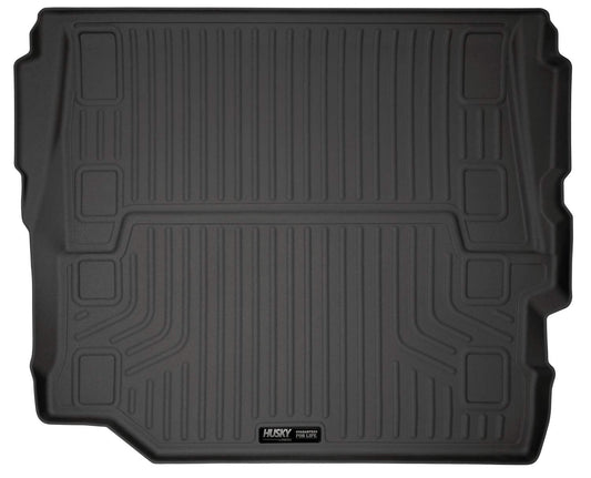 Husky Liners Weatherbeater Cargo Liner | Fits 2018 - 2024 Jeep Wrangler JK/JL 2-Door | Cargo, 1-pc Black - 20711