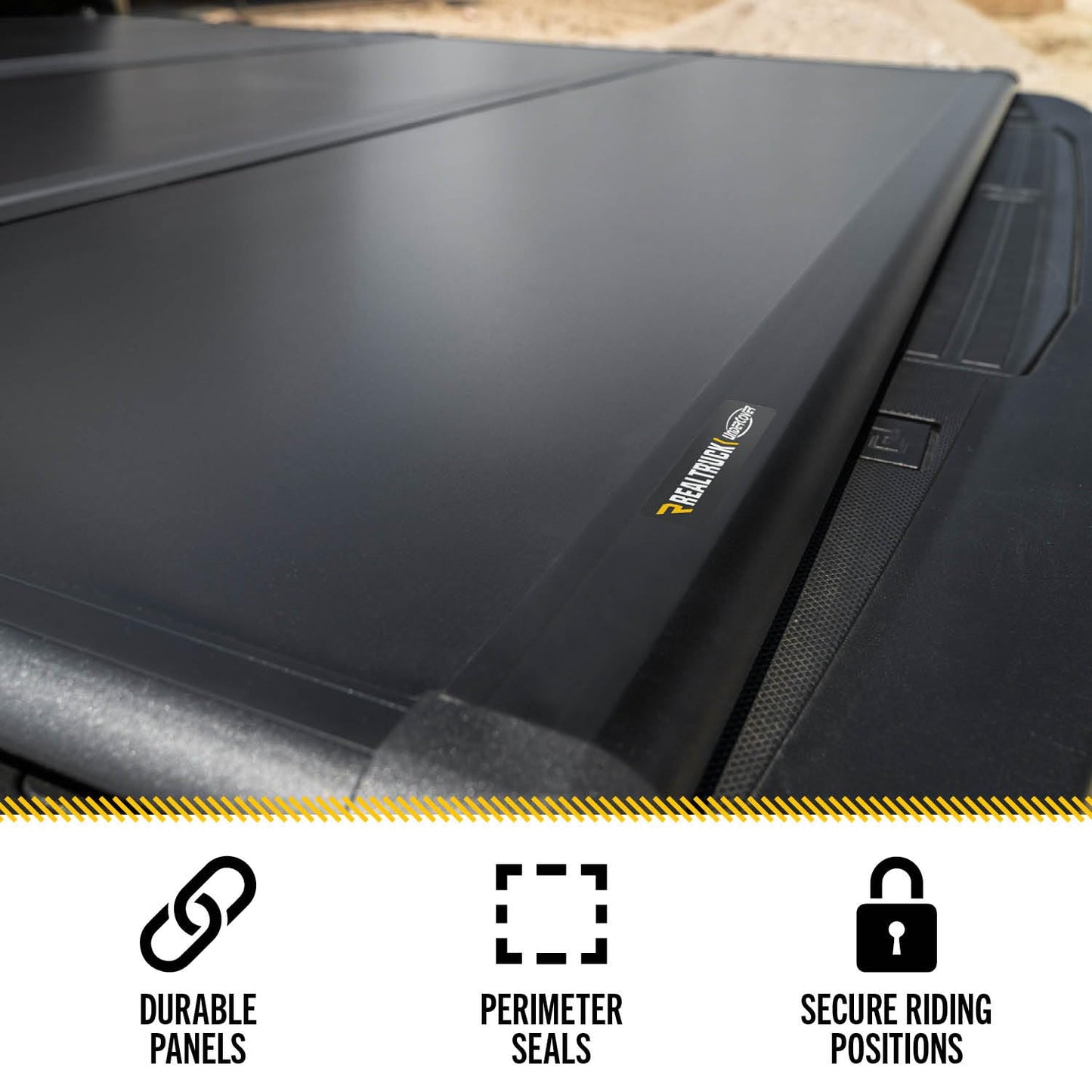 UnderCover Triad Hard Folding Truck Bed Tonneau Cover | TR16002 | Fits 2015-2022 Chevy/GMC Colorado/Canyon 5' 3" Bed (62.7")