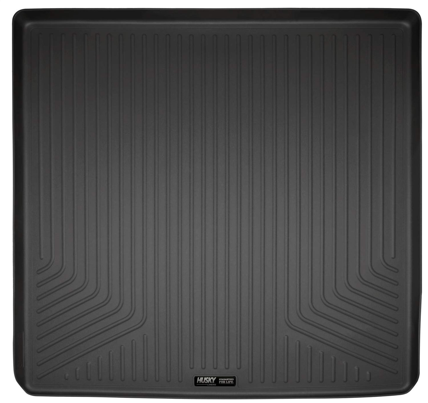 Husky Liners Weatherbeater Cargo Liner | Fits 2015 - 2020 Cadillac Escalade/Chevrolet Tahoe/GMC Yukon Behind 2nd Seat | Cargo, 1-pc Black - 28211