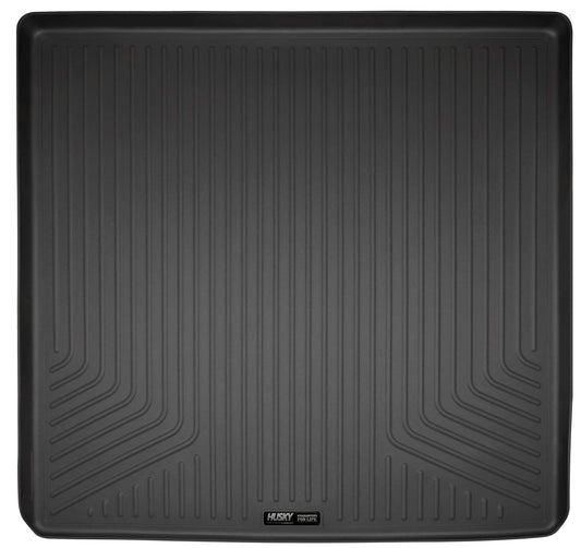 Husky Liners Weatherbeater Cargo Liner | Fits 2015 - 2020 Cadillac Escalade/Chevrolet Tahoe/GMC Yukon Behind 2nd Seat | Cargo, 1-pc Black - 28211