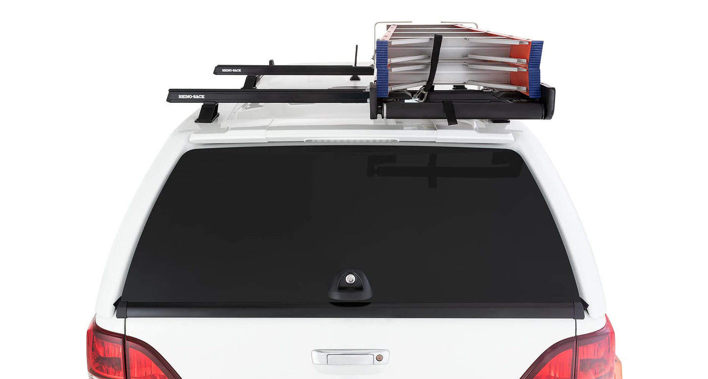 Rhino-Rack Heavy Duty Bar 59" (150cm) Lightweight Extruded Structural Grade Aluminum for Outstanding Carrying Capacity, Durability & Longevity, One Bar, Silver (RB1500S)