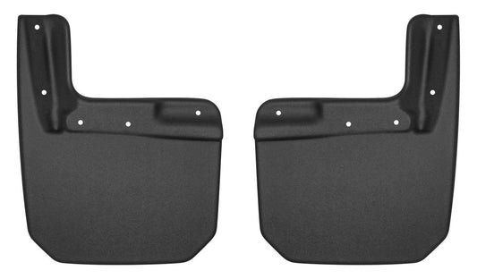 Husky Liners — Front Mud Guards | Fits 2018 - 2024 Jeep Wrangler JL,Unlimited, 2 - DR/4 - DR, Front - Black, 2 Pc. | 58151 - Black, 2 Pc | 58151