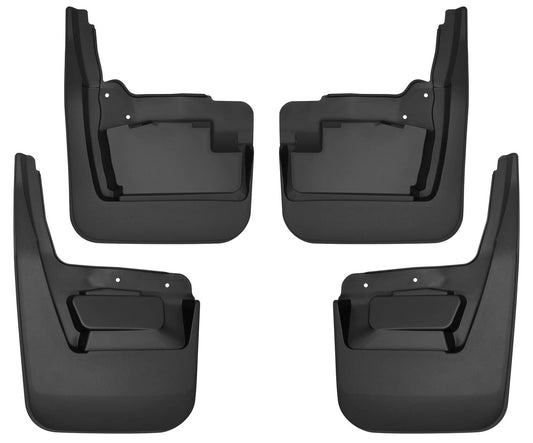 Husky Liners — Front Mud Guards | Fits 2019 - 2024 GMC Sierra 1500 - Black, 2 Pc | 58276