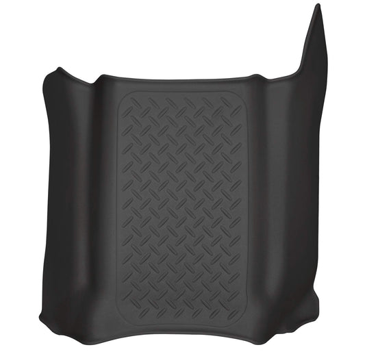 Husky Liners Weatherbeater Floor Mats | Fits 2019 - 2024 Chevrolet Silverado/GMC Sierra 1500, 2020 - 2024 Silverado/Sierra 2500/3500 Crew/Double Cab | Center Hump, 1-pc Black - 83221