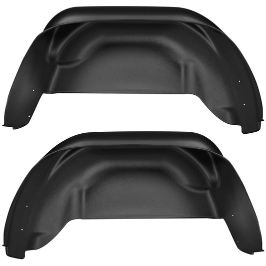 Husky Liners — Rear Wheel Well Guards | Fits 2019 - 2024 Dodge Ram 1500 (New Body Style, Excludes TRX Model) - Black, 2 pcs. | 79211