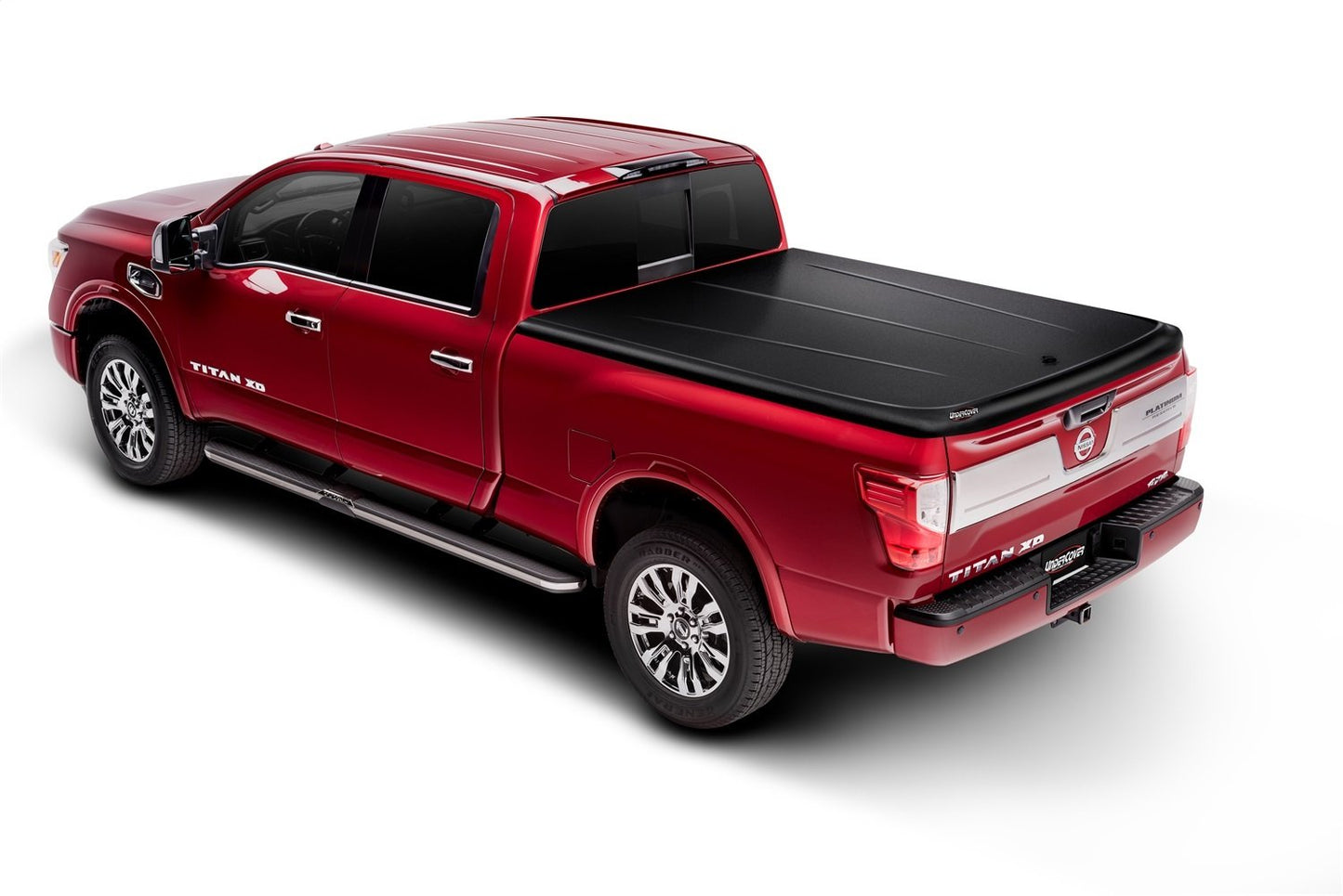 UnderCover SE One-Piece Truck Bed Tonneau Cover | UC5086 | Fits 2016 - 2022 Nissan Titan 6' 7" Bed (78.7")