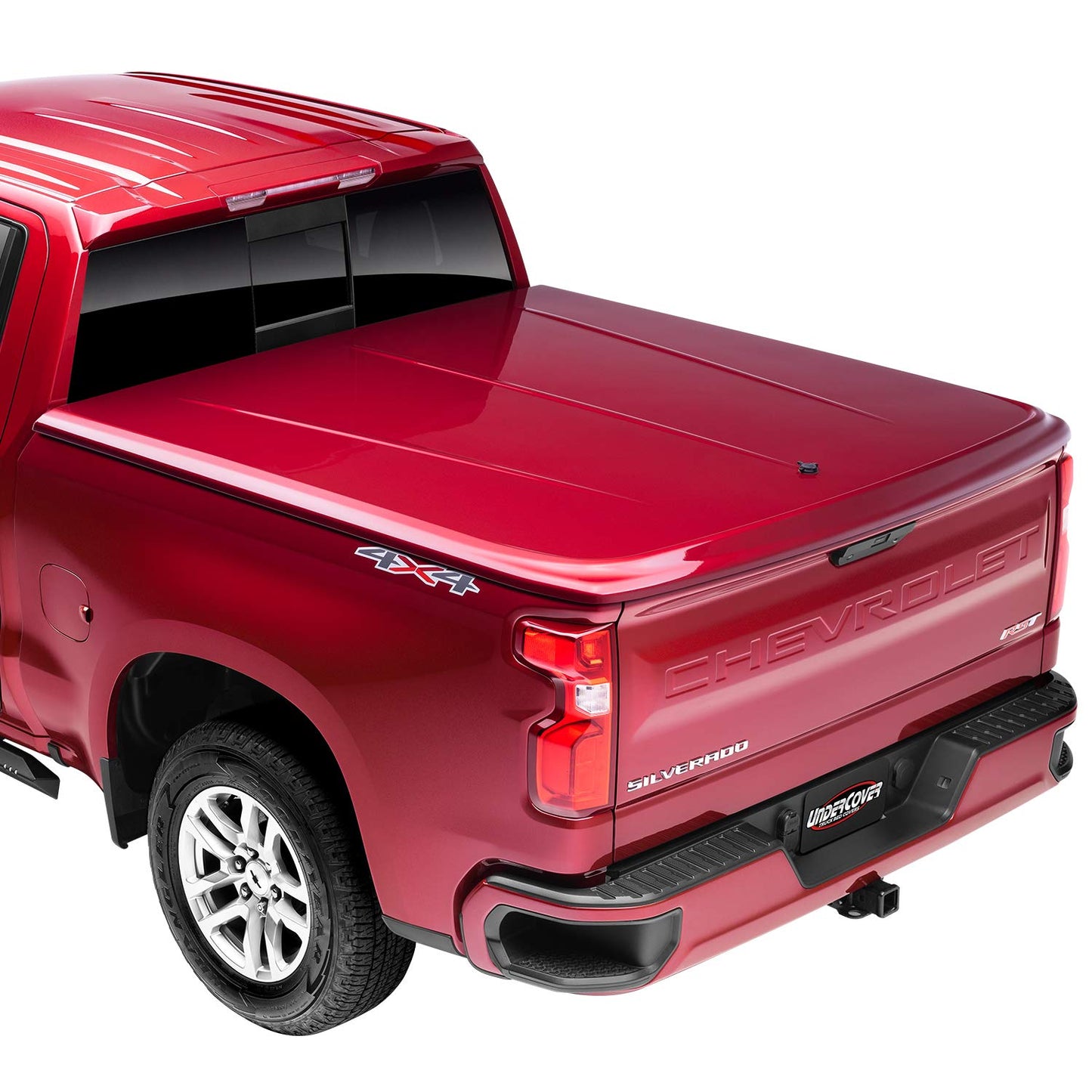 RealTruck UnderCover Lux One-Piece Truck Bed Tonneau Cover | UC2206L-JS | Fits 2021 - 2024 Ford F-150 (JS - Iconic Silver) 5' 7" Bed (67.1")