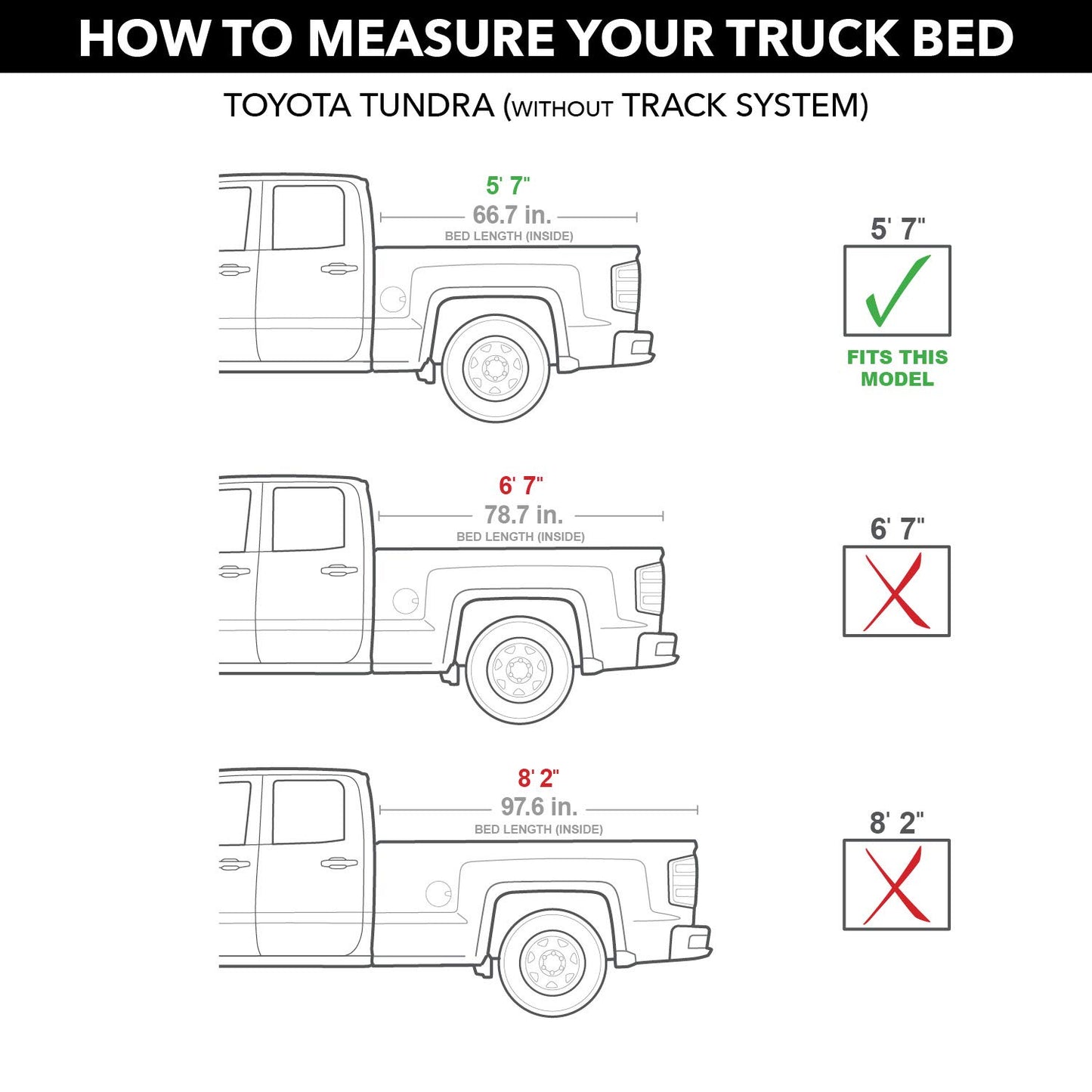 RealTruck Roll-N-Lock M-Series XT Retractable Truck Bed Tonneau Cover | 570M-XT | Fits 2007-2021 Toyota Tundra (w/o OE track system or Trail Edition) 5' 7" Bed (66.7")