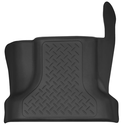 Husky Liners X-act Contour Floor Mats | Fits 2015 - 2024 Ford F-150; 2017 - 2024 Ford F-250/F-350/F450 SuperCab/SuperCrew | Center Hump, 1-pc Black - 53461