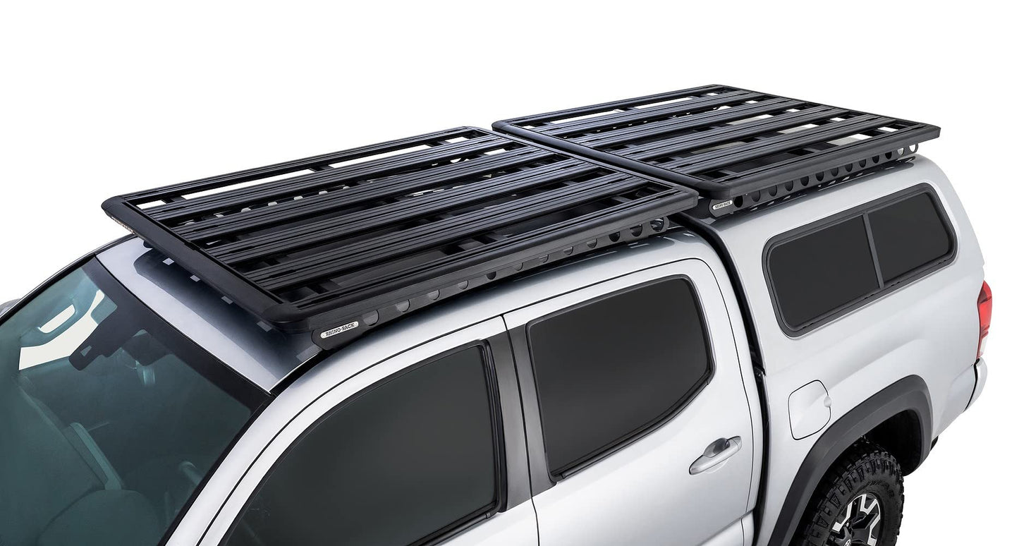 Rhino-Rack Universal Backbone for Truck Cap Topper Canopy Short 56.5 Inches for Mounting a Pioneer Platform (RUMB2),Black